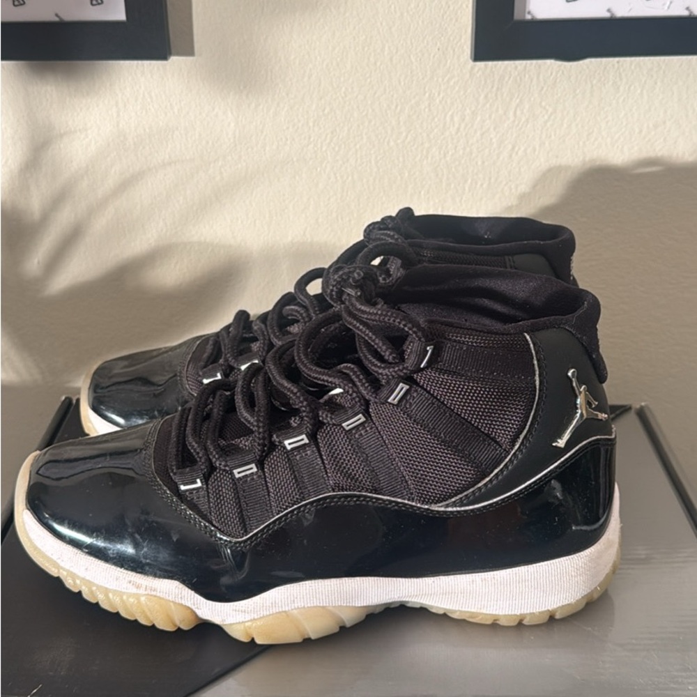 Jordan Retro 11 in Black and Multi-Color